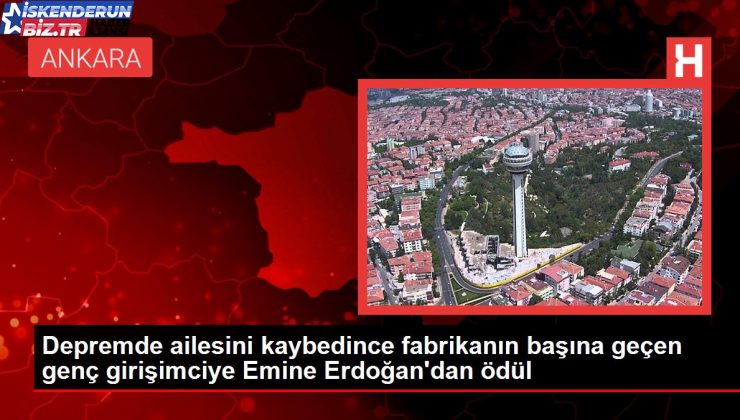 Zelzelede ailesini kaybeden ampute genç bayan, Tarımda Bayan Emeği Tepesi’nde ödül aldı