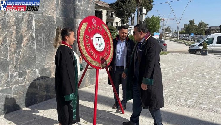 Hatay’da Avukatlar Günü Merasimi Düzenlendi