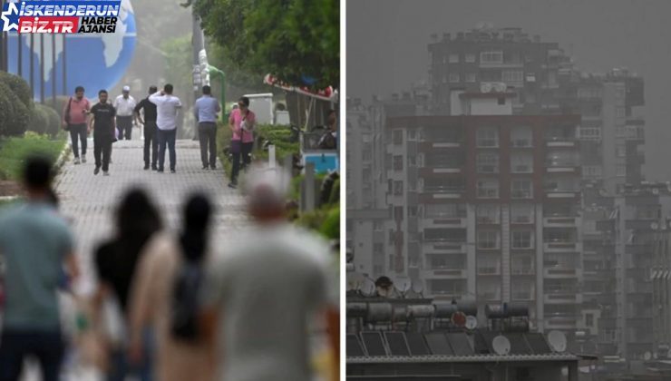 Afrika ve Suriye’den gelen çöl tozları Türkiye’nin güneyini vurdu