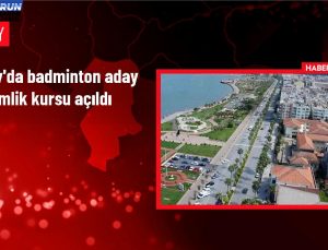 Antakya’da Badminton Aday Hakemlik Kursu Açıldı