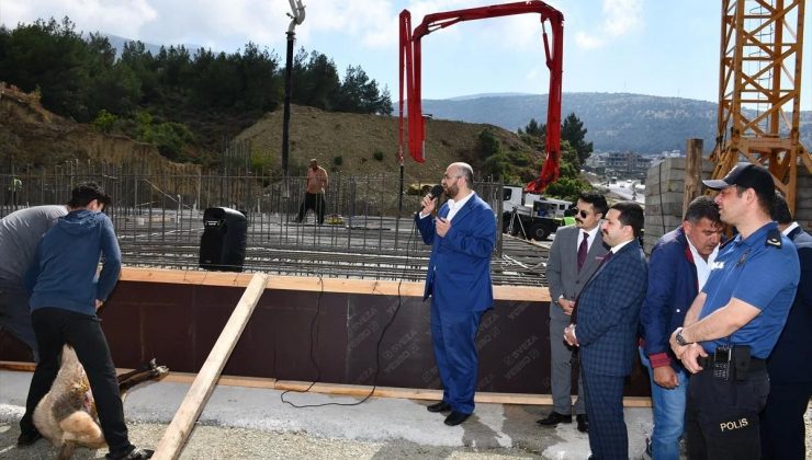 Belen ilçesinde hükümet konağı için temel atma merasimi düzenlendi