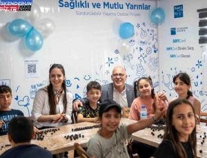 Bupa Türkiye, Hatay Samandağ’da Sağlıklı Hayat ve Eğitim Konteyneri Projesi ile Takviye Vermeye Devam Ediyor