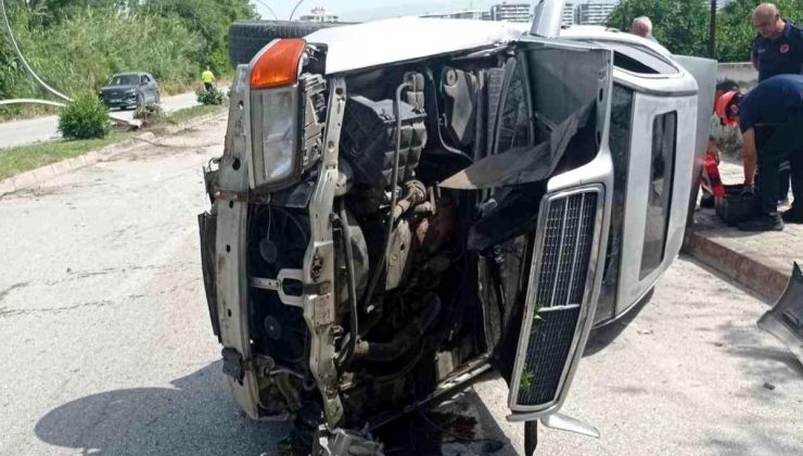 Dörtyol’da trafik kazası: Yaralı şoför hastaneye kaldırıldı