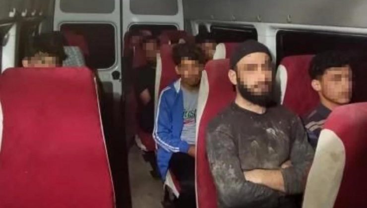 Hatay’da 11 kaçak göçmen yakalandı