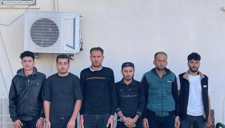 Hatay’da 6 kaçak göçmen yakalandı, 3 kuşkulu tutuklandı