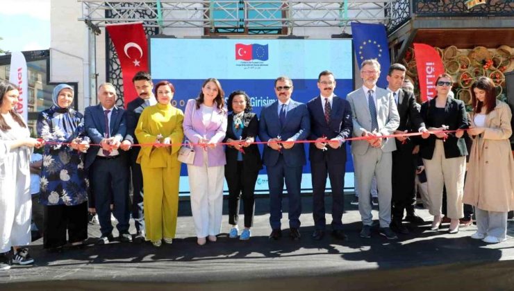 Hatay’da afetzede bayanlar için kurulan HAZEK bayan kooperatifinin tesisleri açıldı