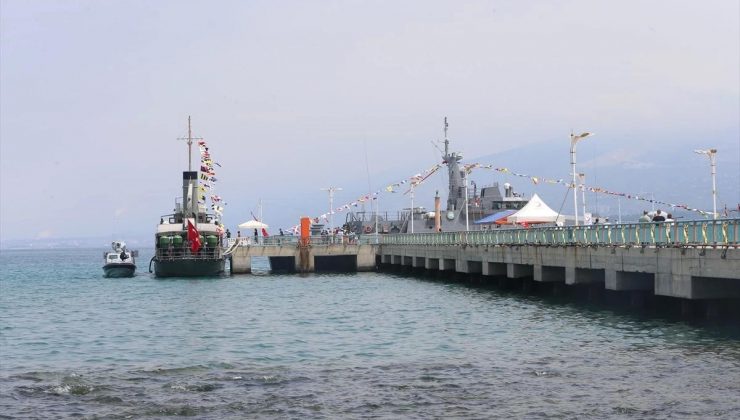 İskenderun’da Müze Gemileri Ziyarete Açıldı