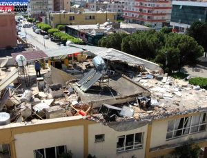 Hatay Payas’ta Bir Binada Patlama Meydana Geldi