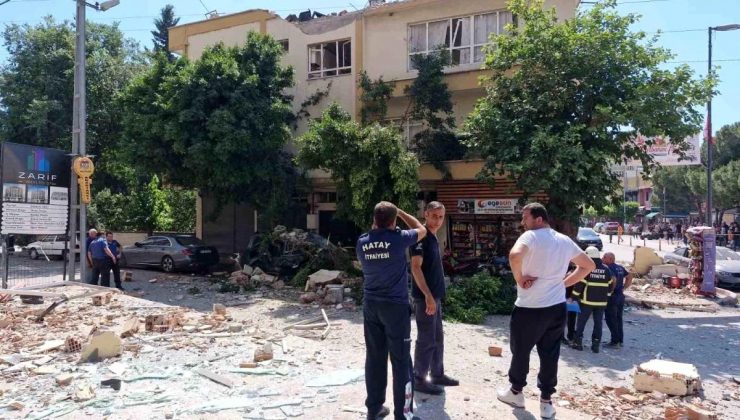 Hatay’da dönercide tüp patlaması: Çok sayıda grup sevk edildi