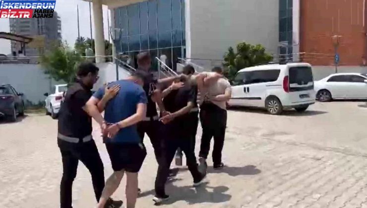 İskenderun’da aranan 3 şahıs tutuklandı