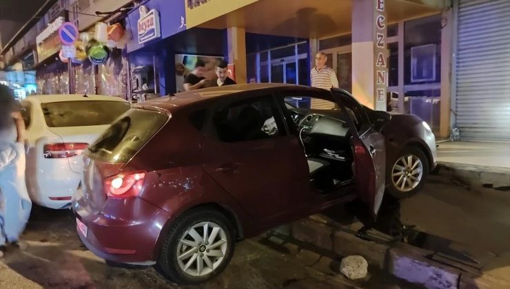 Belen’de trafik kazası sonrası çıkan arbedeye polis müdahale etti