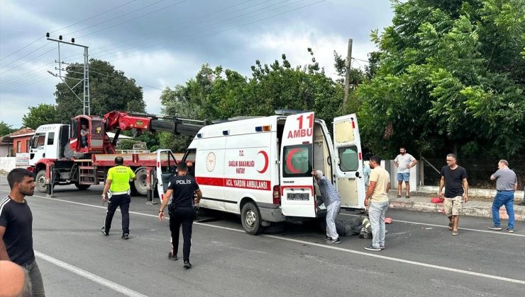 Dörtyol’da Ambulans Kazası: 2 Sıhhat Çalışanı Yaralandı