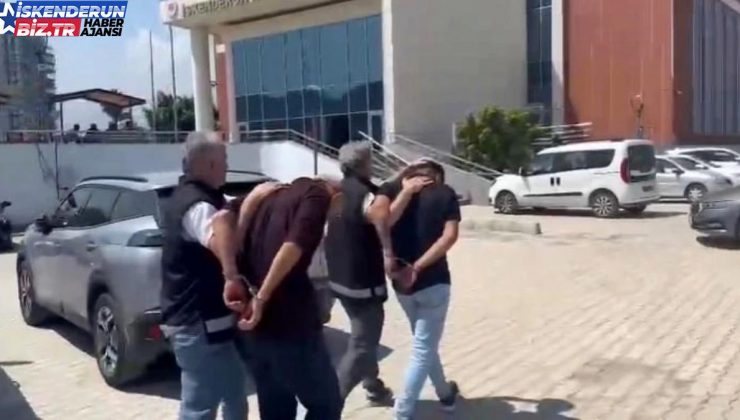 İskenderun’da aranan 2 zanlı yakalandı