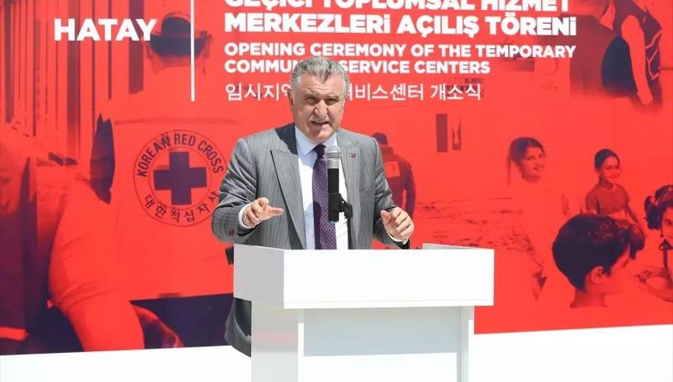 Gençlik ve Spor Bakanı Hatay’daki Deprem Sonrası Yatırımları Kıymetlendirdi