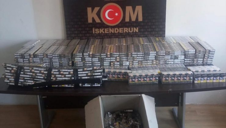 Hatay’da 4 bin 90 paket kaçak sigara ele geçirildi, 3 kuşkulu gözaltına alındı