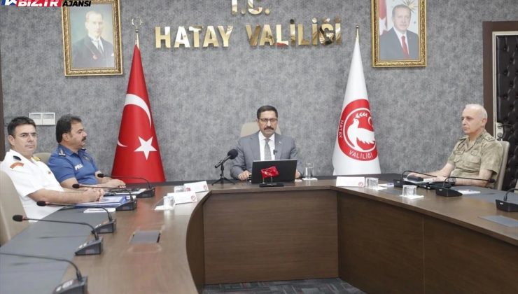 Hatay’da Asayiş ve Güvenlik Toplantısı Düzenlendi