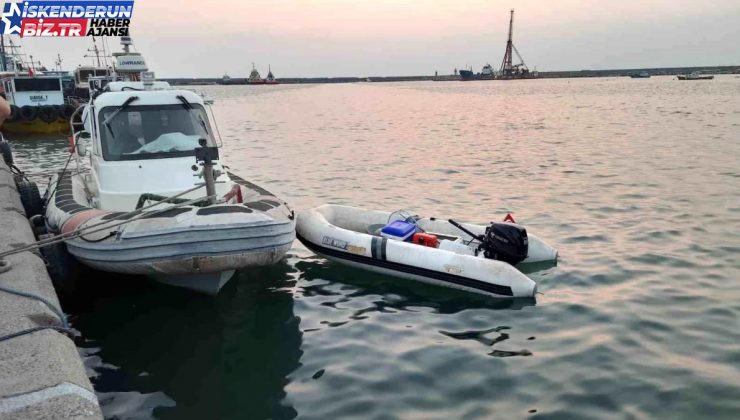 Hatay’da kaybolan amatör balıkçının botu bulundu