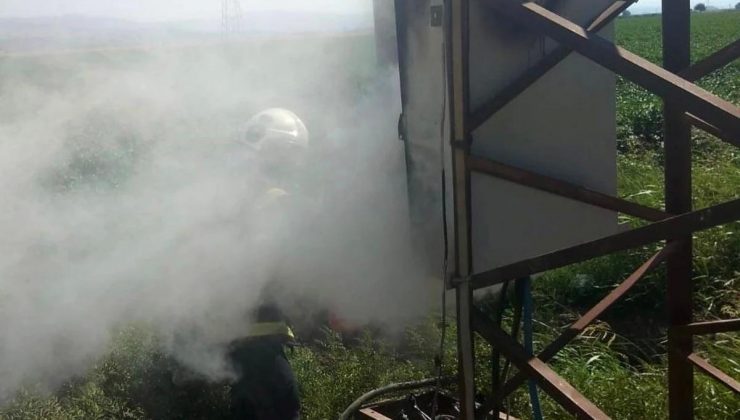 Hatay’da trafo yangını söndürüldü