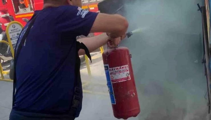 Hatay’da trafoda çıkan yangın söndürüldü