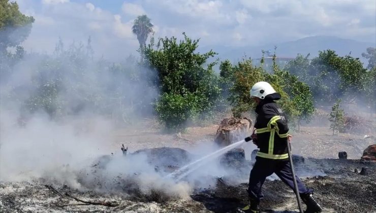 Hatay’ın Arsuz ilçesindeki yangınlar söndürüldü