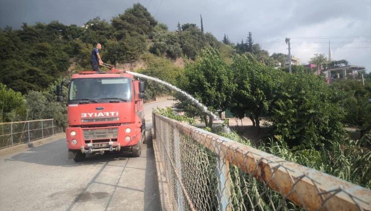 İskenderun’da çıkan yangın söndürüldü