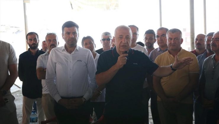 Ümit Özdağ, Hatay’ın Kırıkhan ve Reyhanlı ilçelerinde ziyaretlerde bulundu