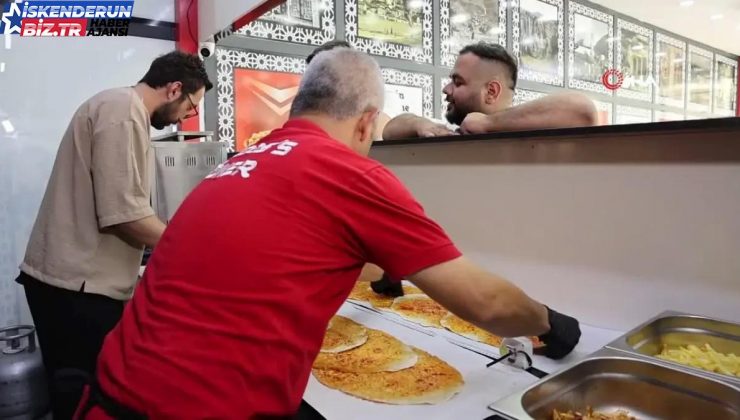 1,5 Metrelik Döner Müsabakasında Kazanan 5 Bin TL Ödül Aldı