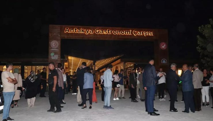 Antakya Gastronomi Çarşısı Açıldı