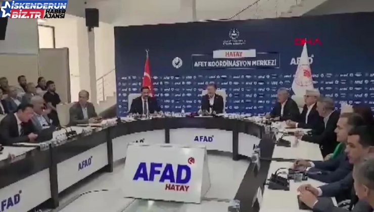 Bakan Yumaklı’dan Hatay’daki Tarımsal Üretim Planlaması Değerlendirmesi