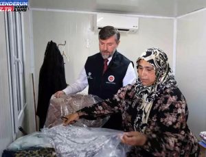 Hatay’da Hoş İşler Merkezi Depremzedelere Umut Oluyor