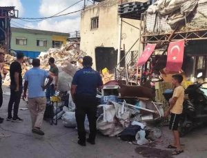 Hatay’da hurdacılara yönelik kontrollerde 25 iş yeri ve 86 şahıs sorgulandı