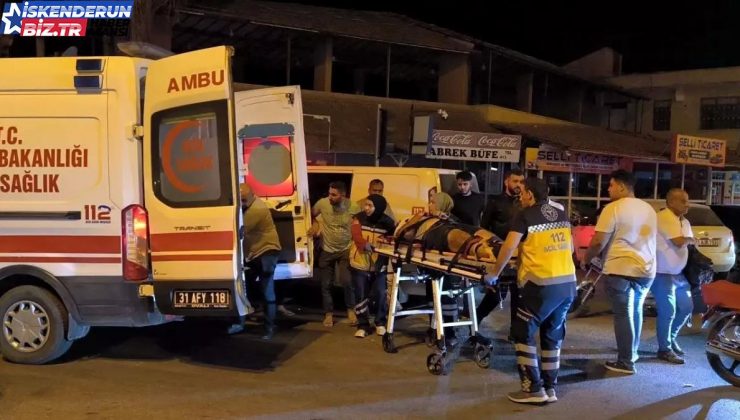 Hatay’da Motosiklet Kazası: 2 Yaralı