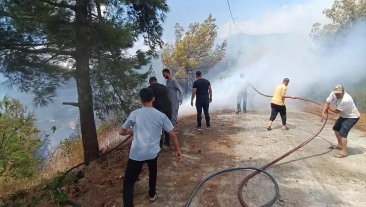 Hatay’da orman yangını denetim altına alındı