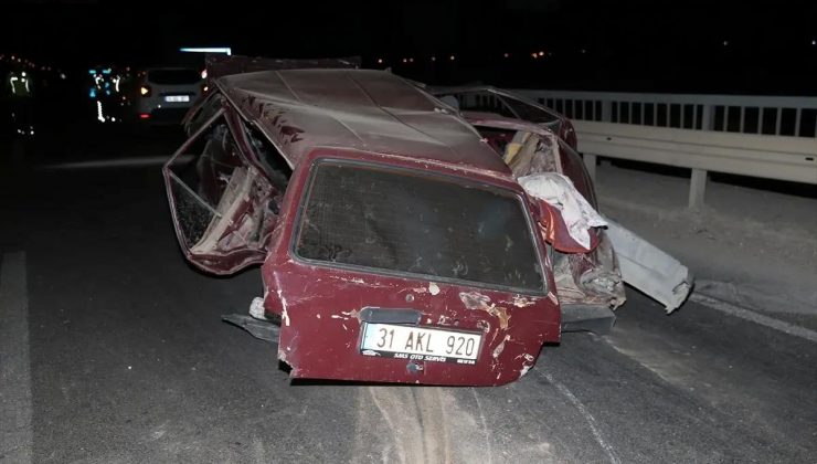 Hatay’da Trafik Kazası: 1 Yaralı