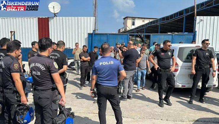 İskenderun’da Hurdacılara Operasyon: 4 İş Yeri Mühürlendi