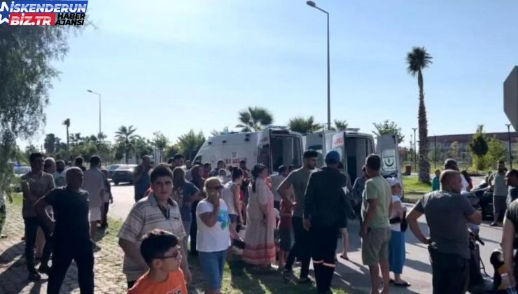 İskenderun’da Motosiklet ve Araba Çarpıştı: 3 Yaralı