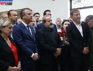 CHP Genel Başkanı Özel, İskenderun’da “halk buluşması”nda konuştu Açıklaması