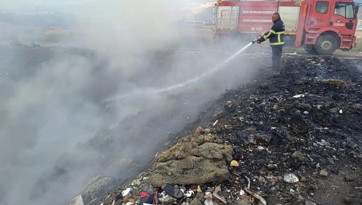 Hatay’da Hurdalık ve Çöplükte Yangın Denetim Altına Alındı