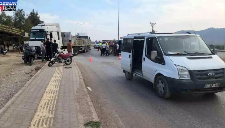 Hatay’da Motosiklet ve Minibüs Kazası: 1 Yaralı