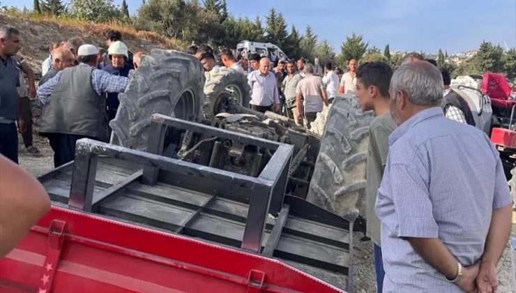 Hatay’da Traktör Devrildi: 4 Yaralı