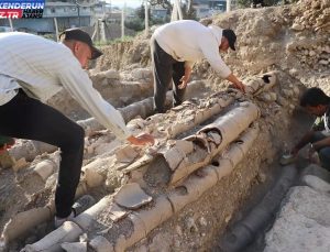 Hatay’daki Antiocheia Antik Kenti’nde Geç Roma Devri’ne İlişkin Su Künkleri Bulundu