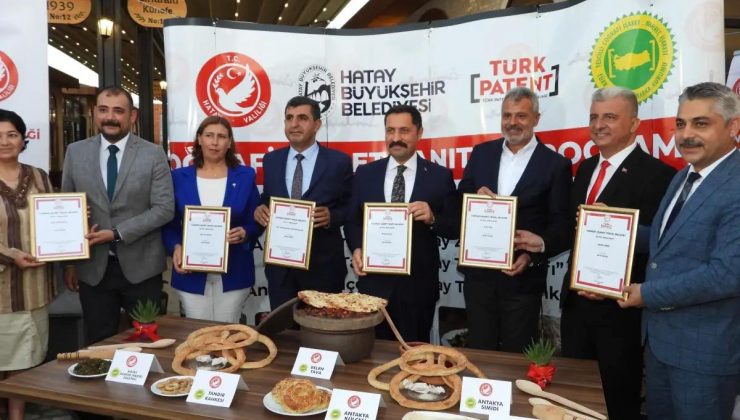 Hatay’ın Yöresel Lezzetlerine 6 Yeni Coğrafik İşaret