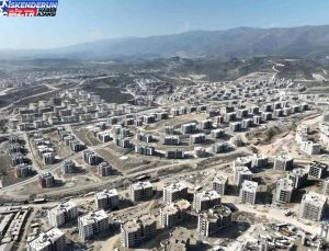 Hatay’da 10 Bin 335 Sarsıntı Konutunun İnşaatı Devam Ediyor