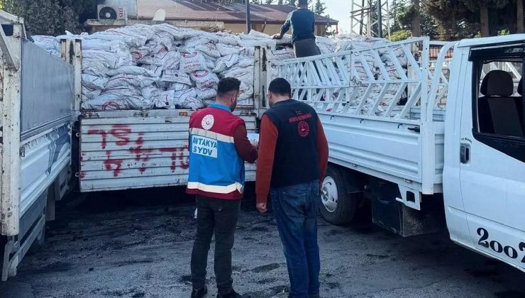 Hatay’da 14 Bin Aileye 7 Bin Ton Kömür Dağıtımı Planlanıyor