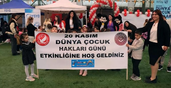 Hatay’da 20 Kasım Dünya Çocuk Hakları Günü Aktifliği Düzenlendi