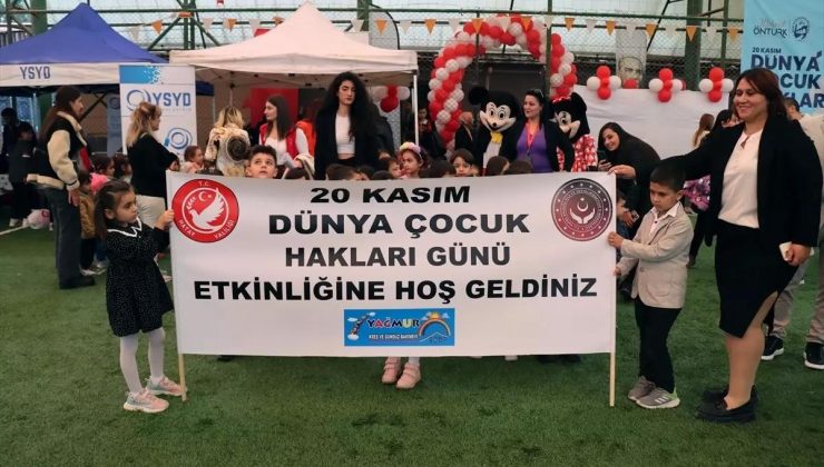 Hatay’da 20 Kasım Dünya Çocuk Hakları Günü Aktifliği Düzenlendi