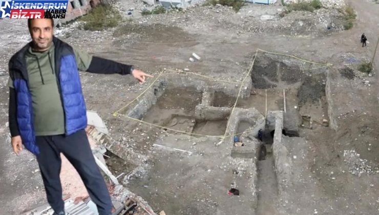 Hatay’da bina enkazının altından çıkan yapı şaşkına çevirdi