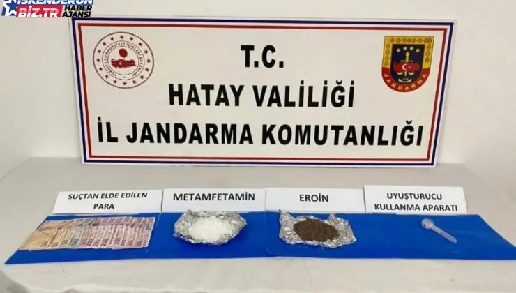 Hatay’da Jandarmadan Uyuşturucu ve Silah Operasyonu