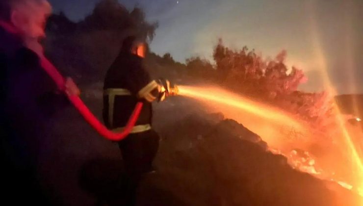 Hatay’da Orman Yangını Denetim Altına Alındı