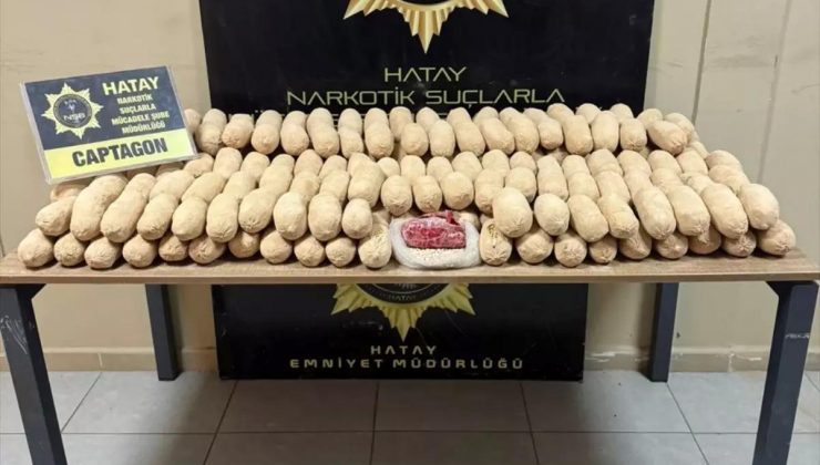 Hatay’da Patates Yüklü Tırda 380 Bin Uyuşturucu Hap Ele Geçirildi